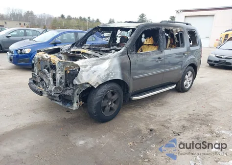 2011 Honda Pilot Ex-L из США, поврежденный, VIN 5FNYF4H52BB099899